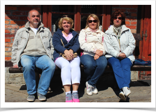 23. Skansen chleba, od lewej - Krzysztof, Małgorzata, Małgorzata, Urszula 23. Skansen chleba, od lewej - Krzysztof, Małgorzata, Małgorzata, Urszula